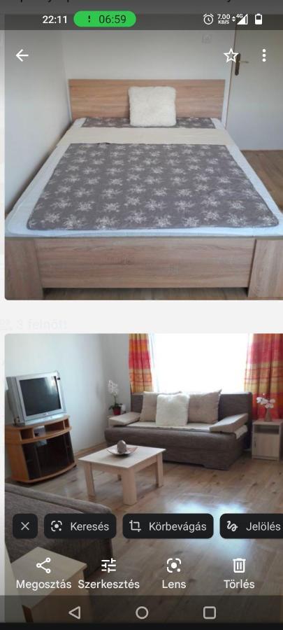 Napfeny Apartmanhaz Balatonberény Buitenkant foto